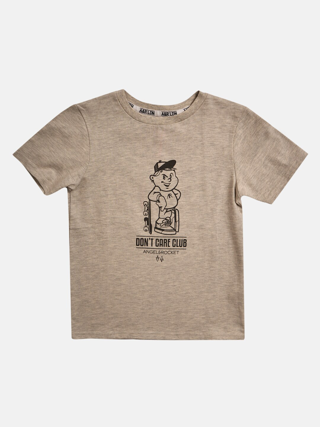 

Angel & Rocket Boys Grey Printed T-shirt