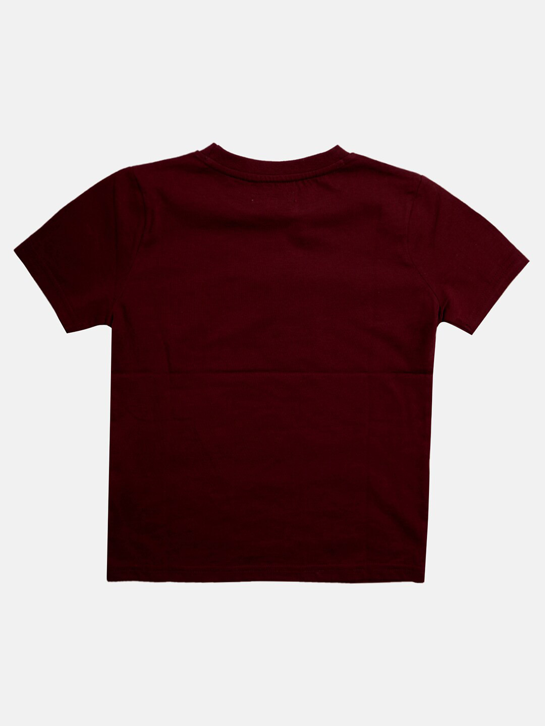 

Angel & Rocket Boys Maroon Printed T-shirt