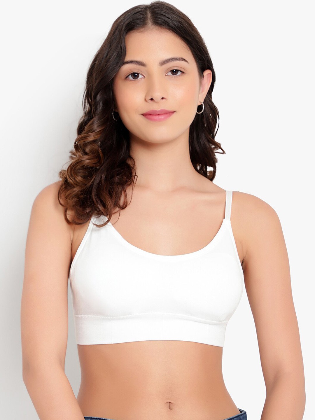 

PARKHA White Bralette Bra