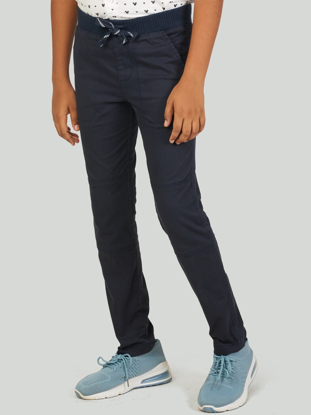 

Zalio Boys Navy Blue Trousers