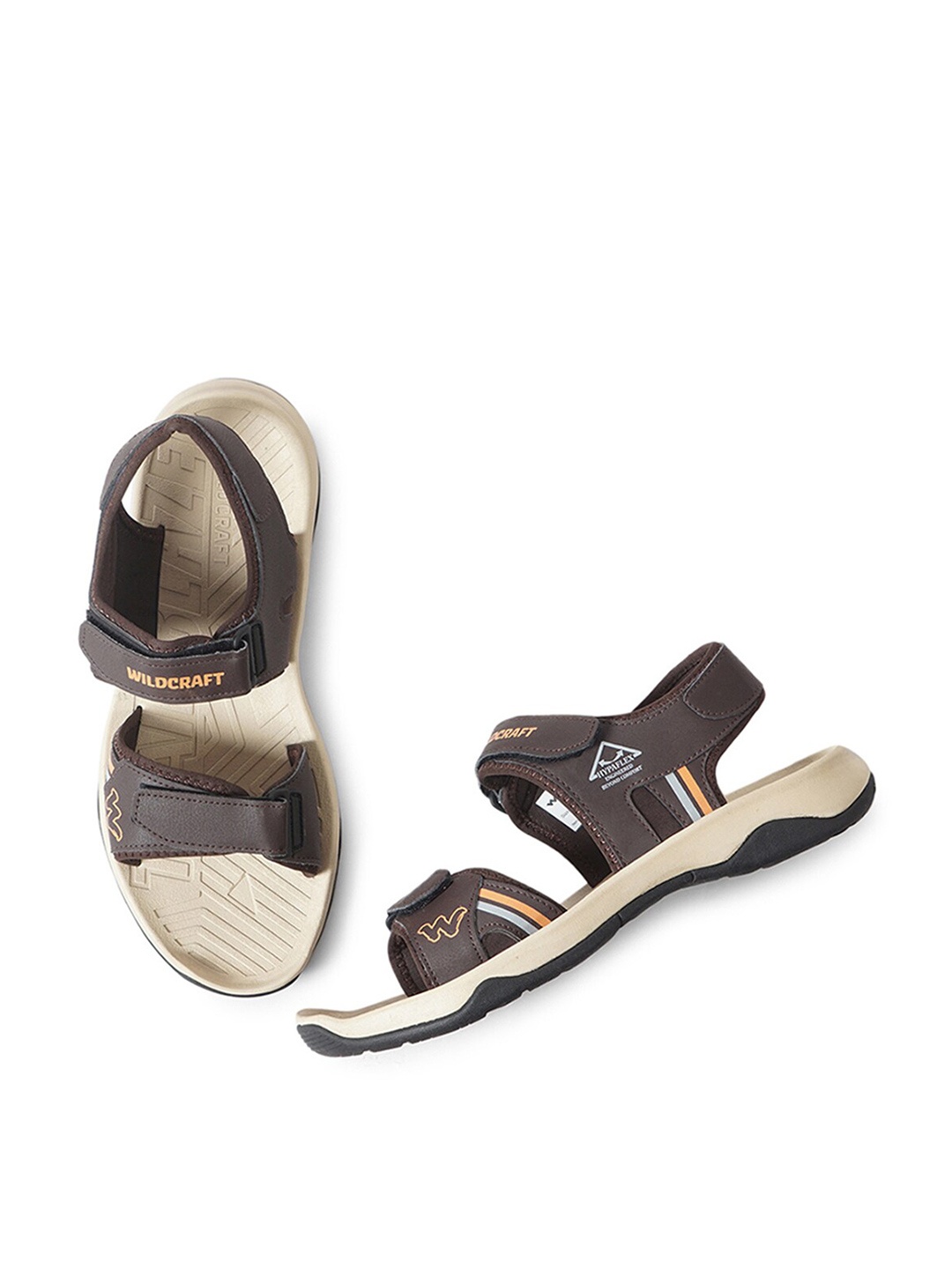 

Wildcraft Men Brown & Beige Comfort Sandals