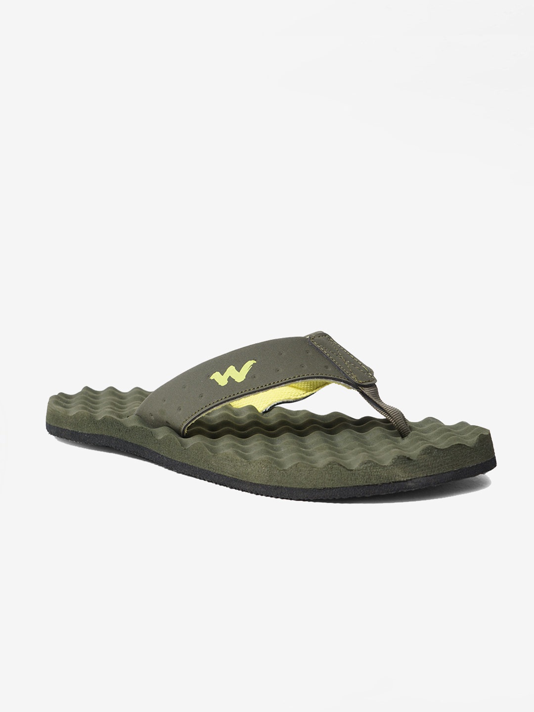 

Wildcraft Men Olive Green Thong Flip-Flops