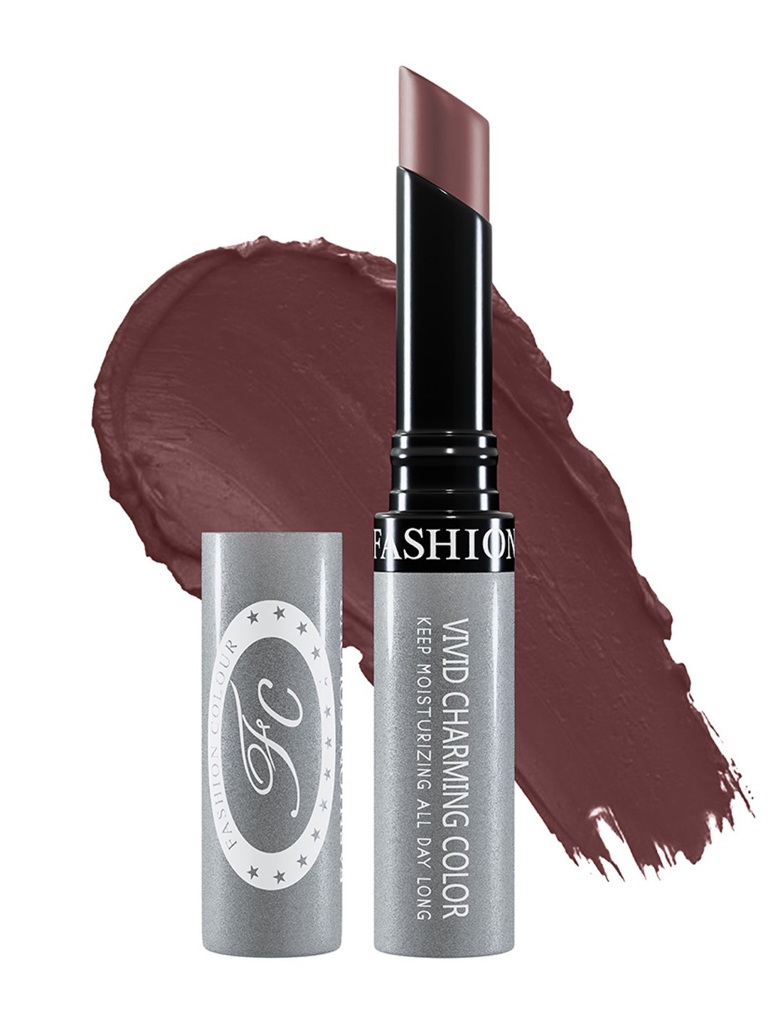 

Fashion Colour Kiss Lip No Transfer Lipstick - Brown Purple 48, Maroon