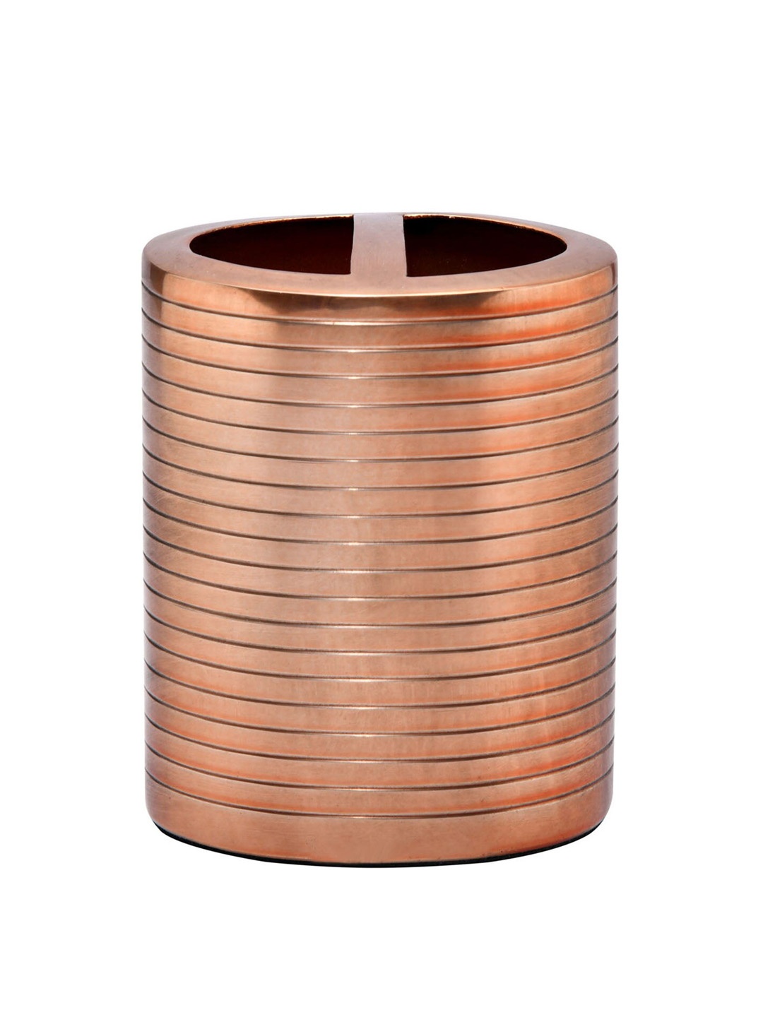 

Athome by Nilkamal Copper-Toned Metal Toothbrush Holder