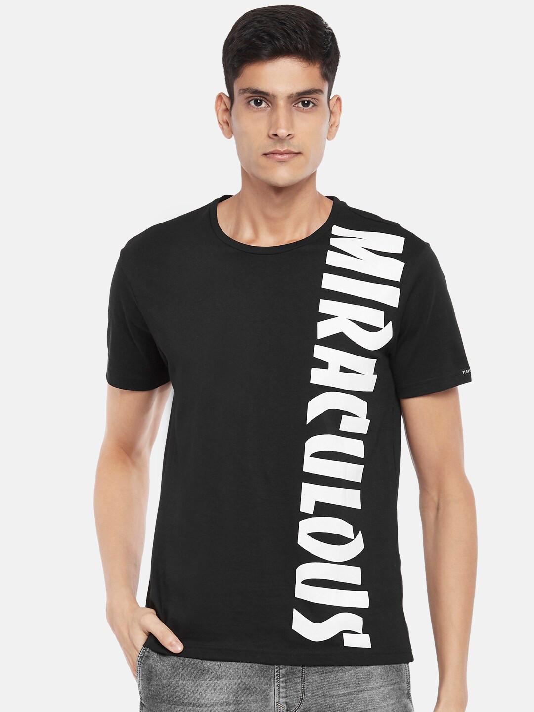 

People Men Black T-shirt