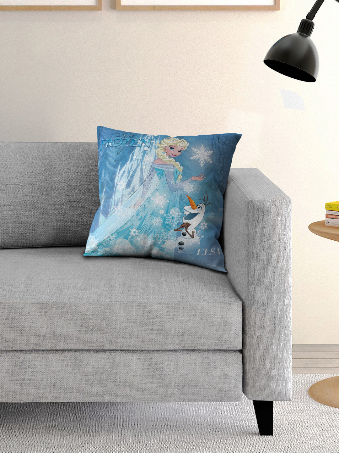 

Athom Trendz Disney Frozen Blue Single Fibre 16'' x 16'' Square Cushion with Cover