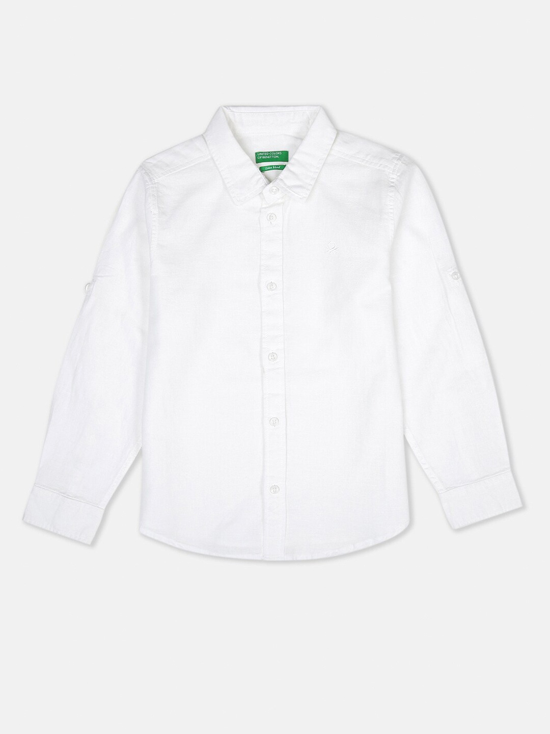 

United Colors of Benetton Boys White Casual Shirt