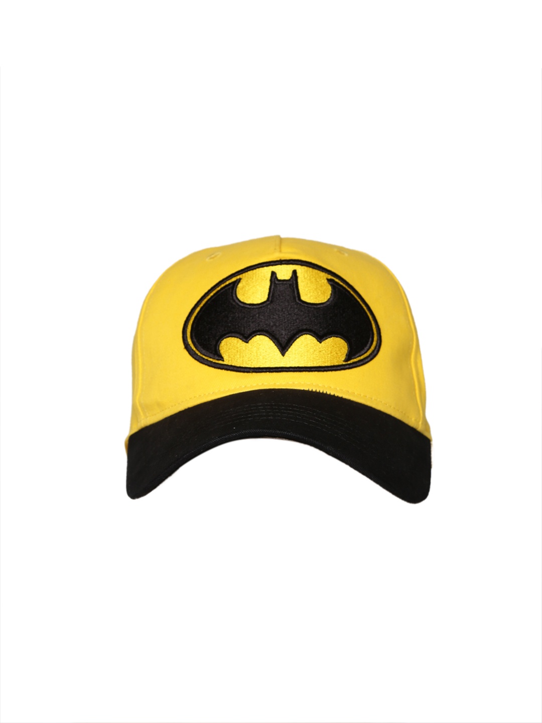 

Kook N Keech Batman Men Yellow & Black Colourblocked Cap
