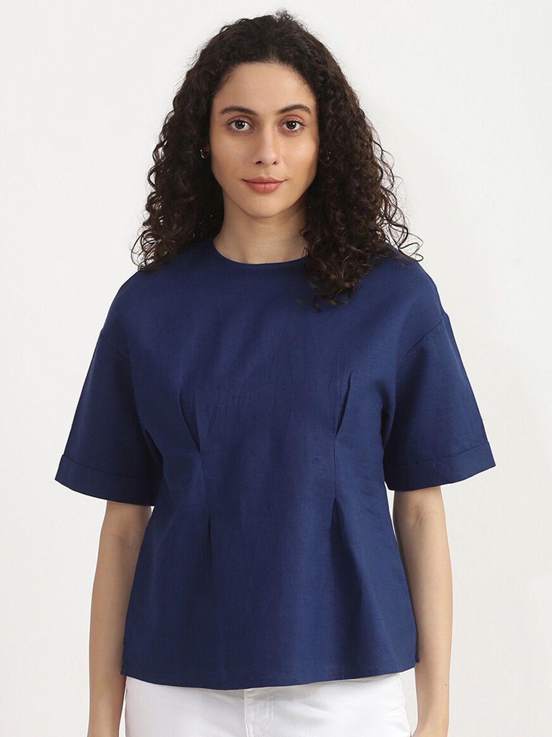 

United Colors of Benetton Women Blue Top