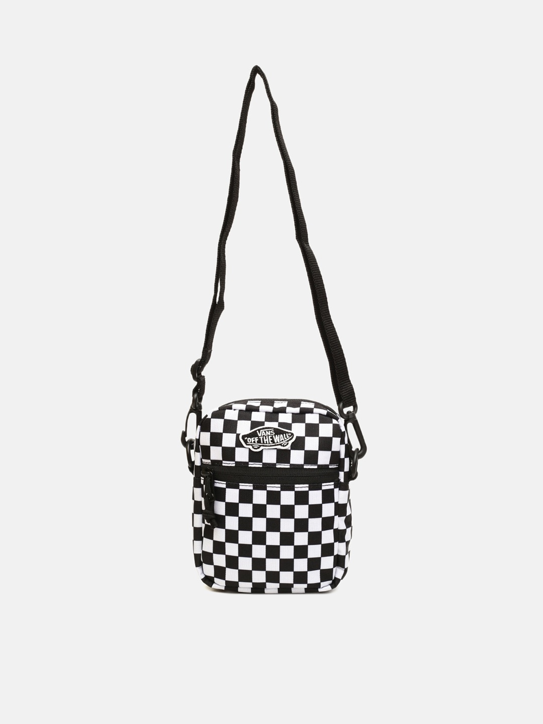 

Vans Women Black Geometric Backpack