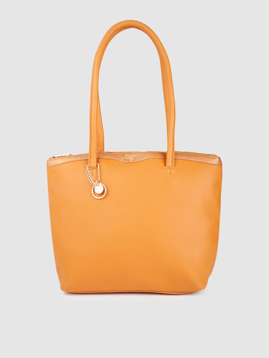 

Baggit Mustard Structured Shoulder Bag