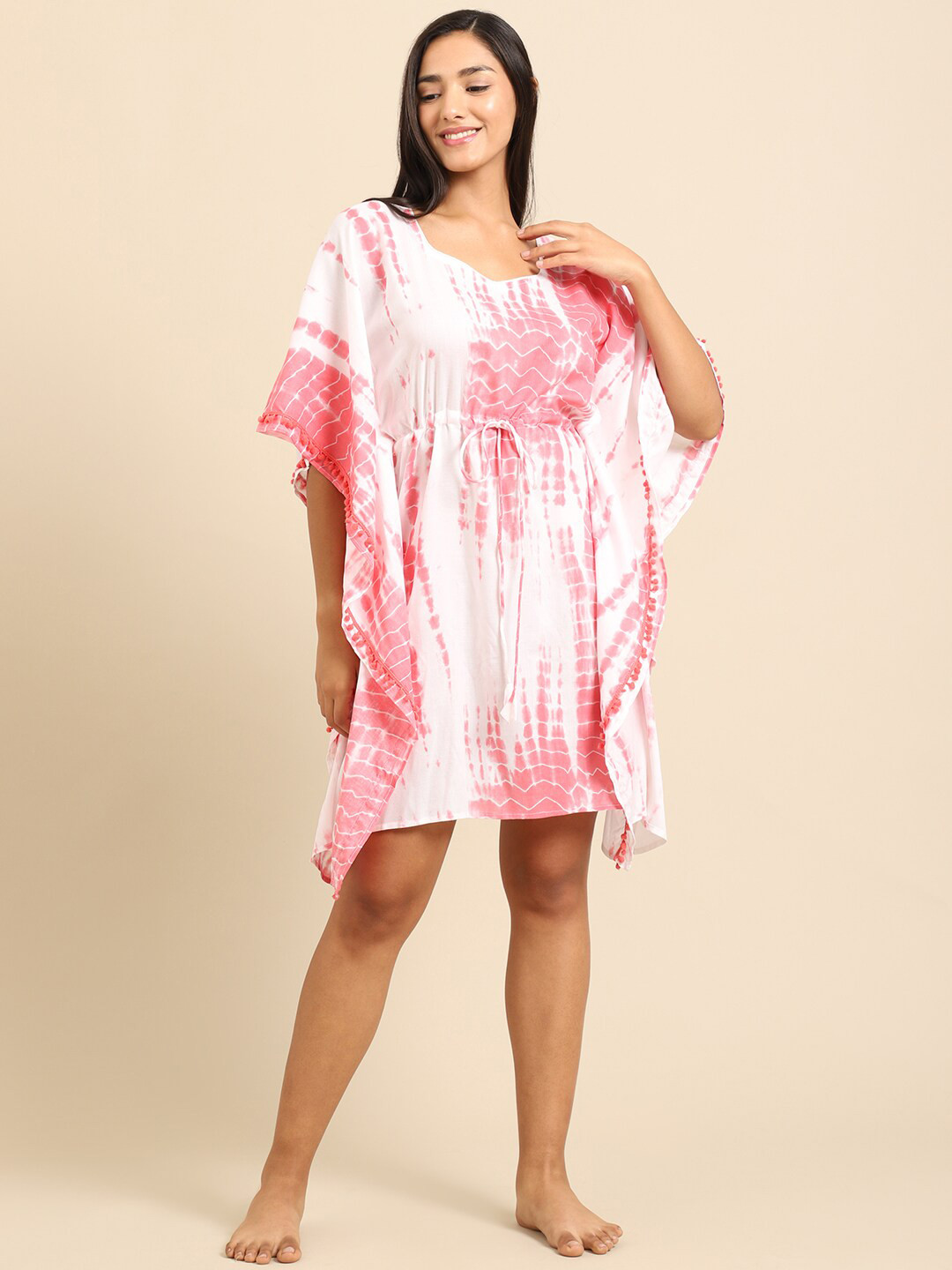 

Katn India Rose Printed Nightdress