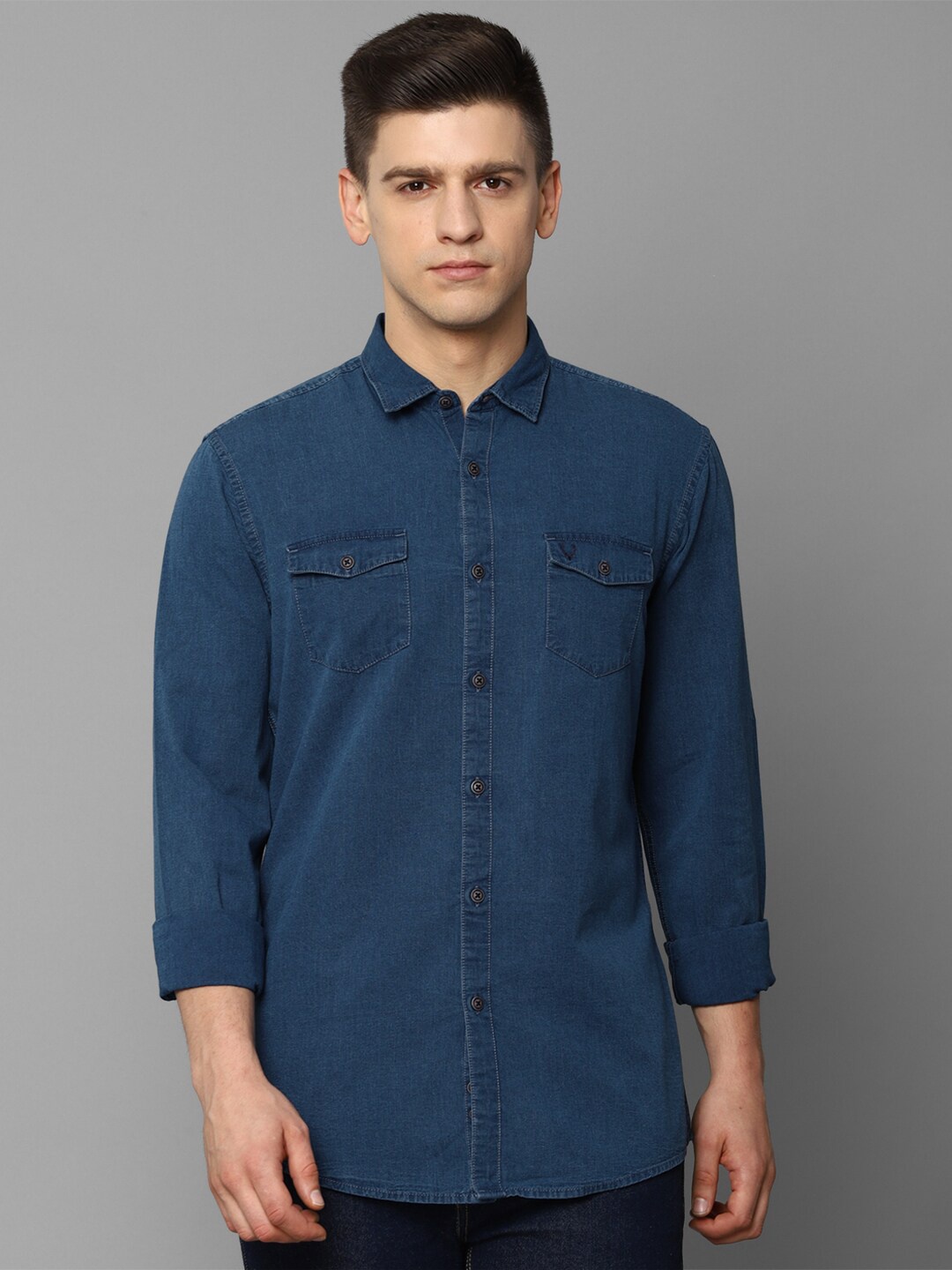 

Allen Solly Sport Men Blue Casual Shirt