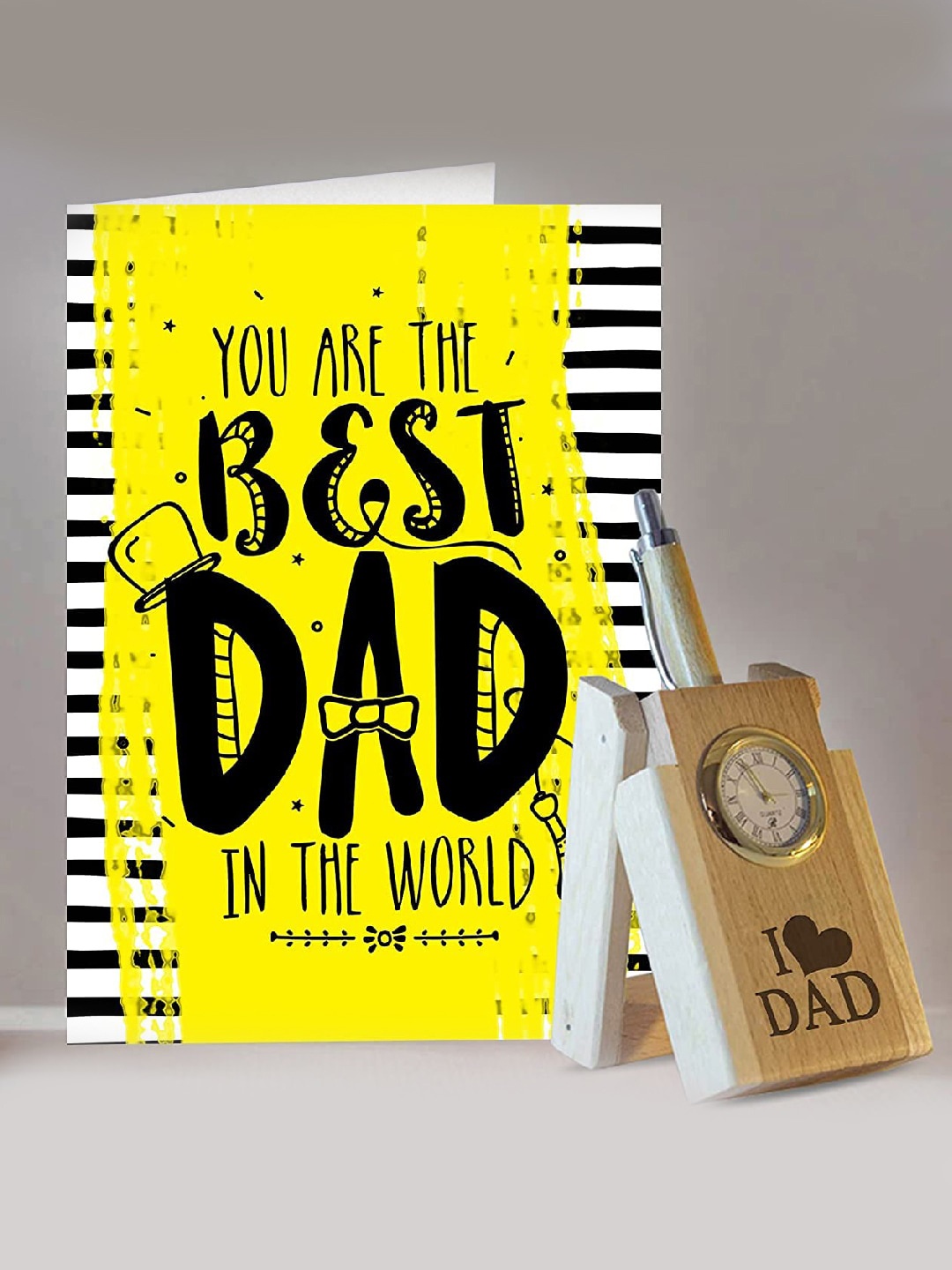 

TIED RIBBONS Set Of 3 Printed Fathers Day Gift Combo Sets, Multi