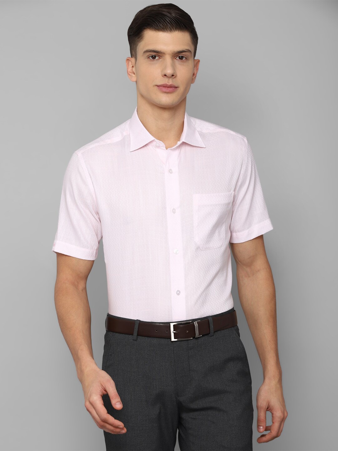 

Louis Philippe Men Pink Formal Shirt