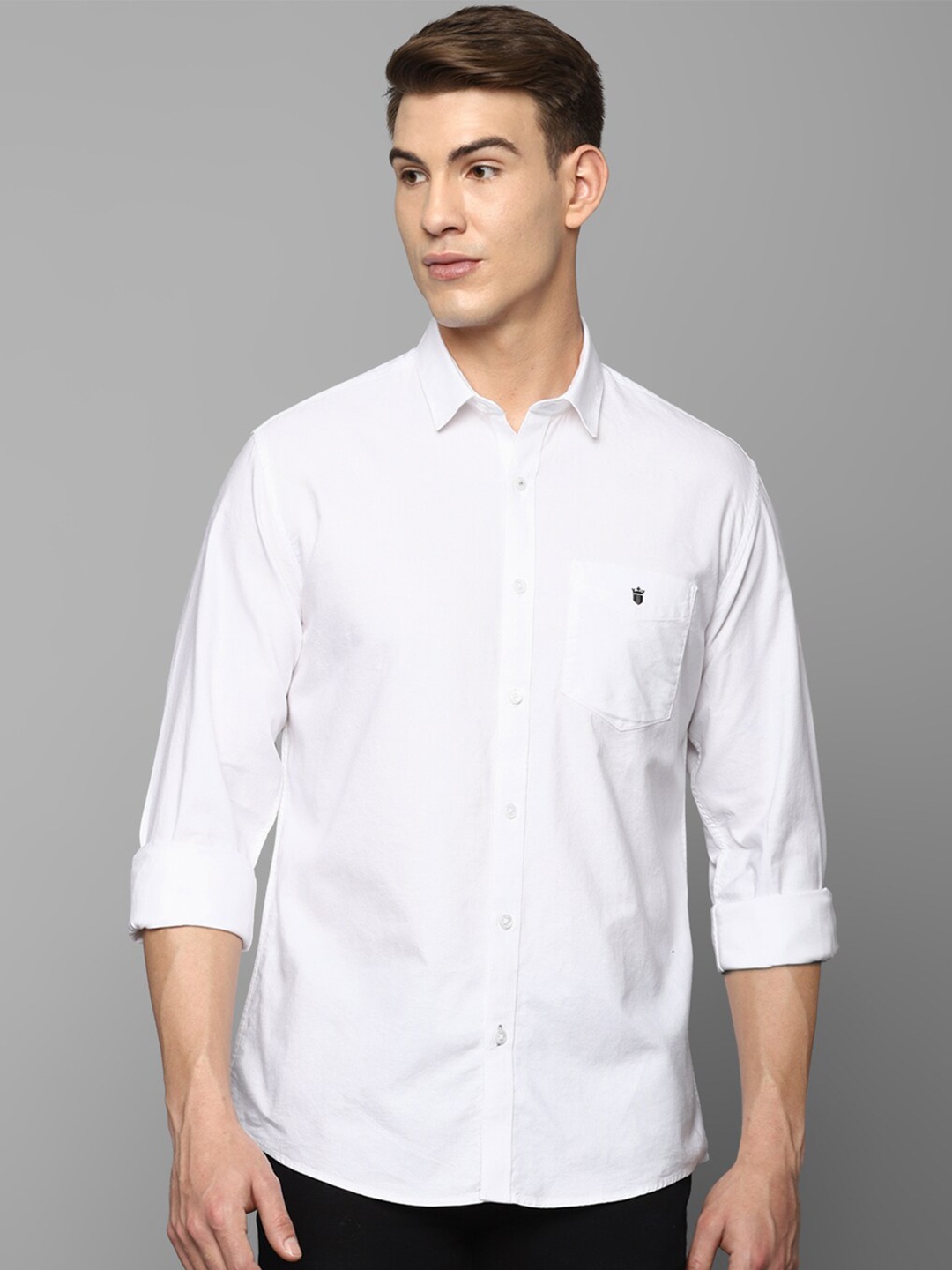 

Louis Philippe Sport Men White Slim Fit Casual Shirt