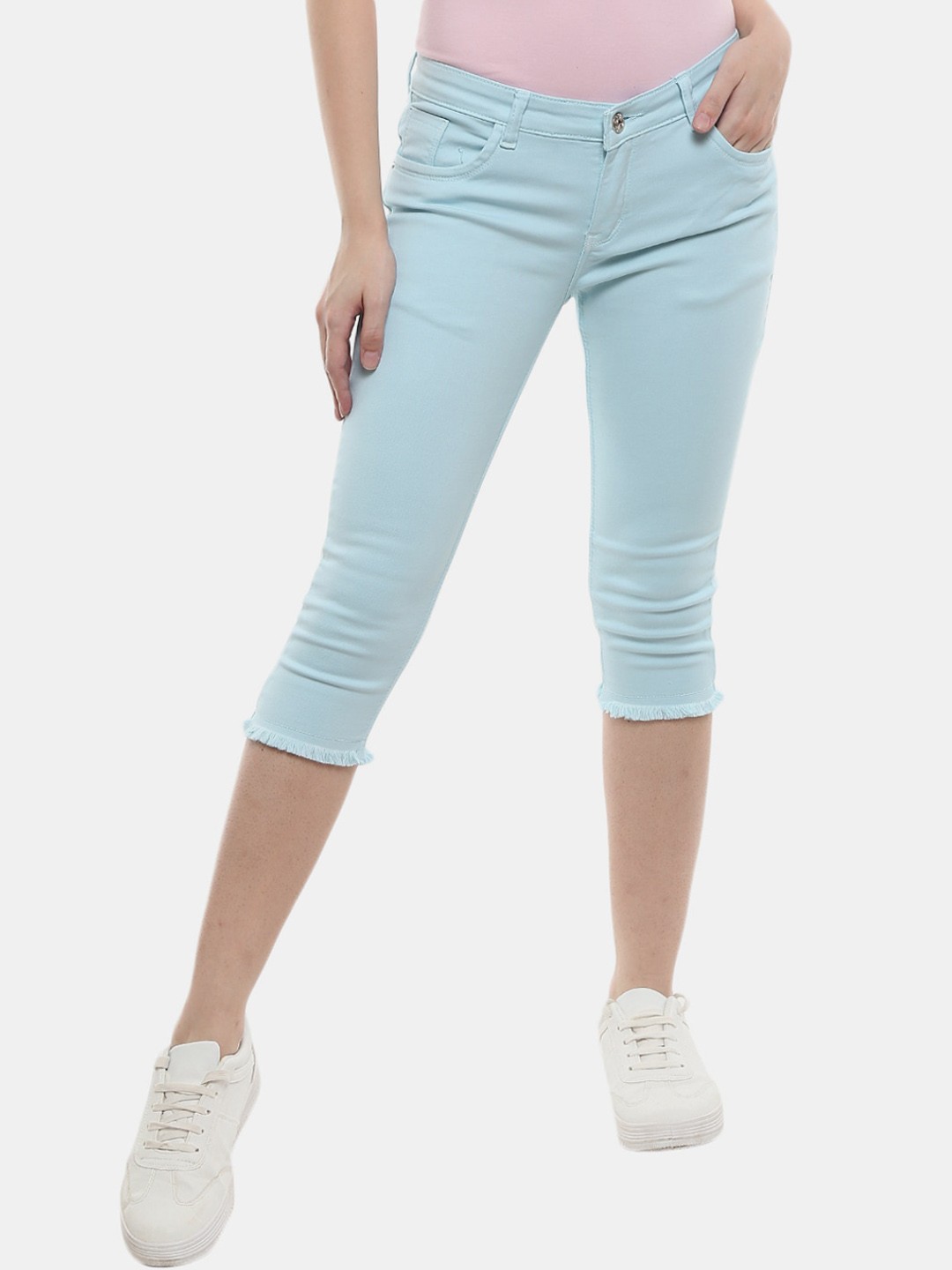 

V-Mart Women Blue Denim Shorts