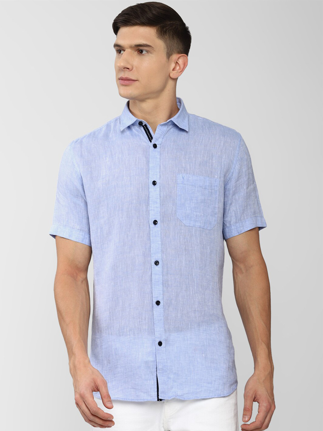 

Van Heusen Sport Men Blue Slim Fit Casual Shirt