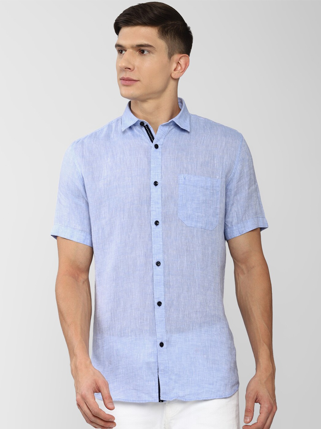 

Van Heusen Sport Men Blue Slim Fit Casual Shirt