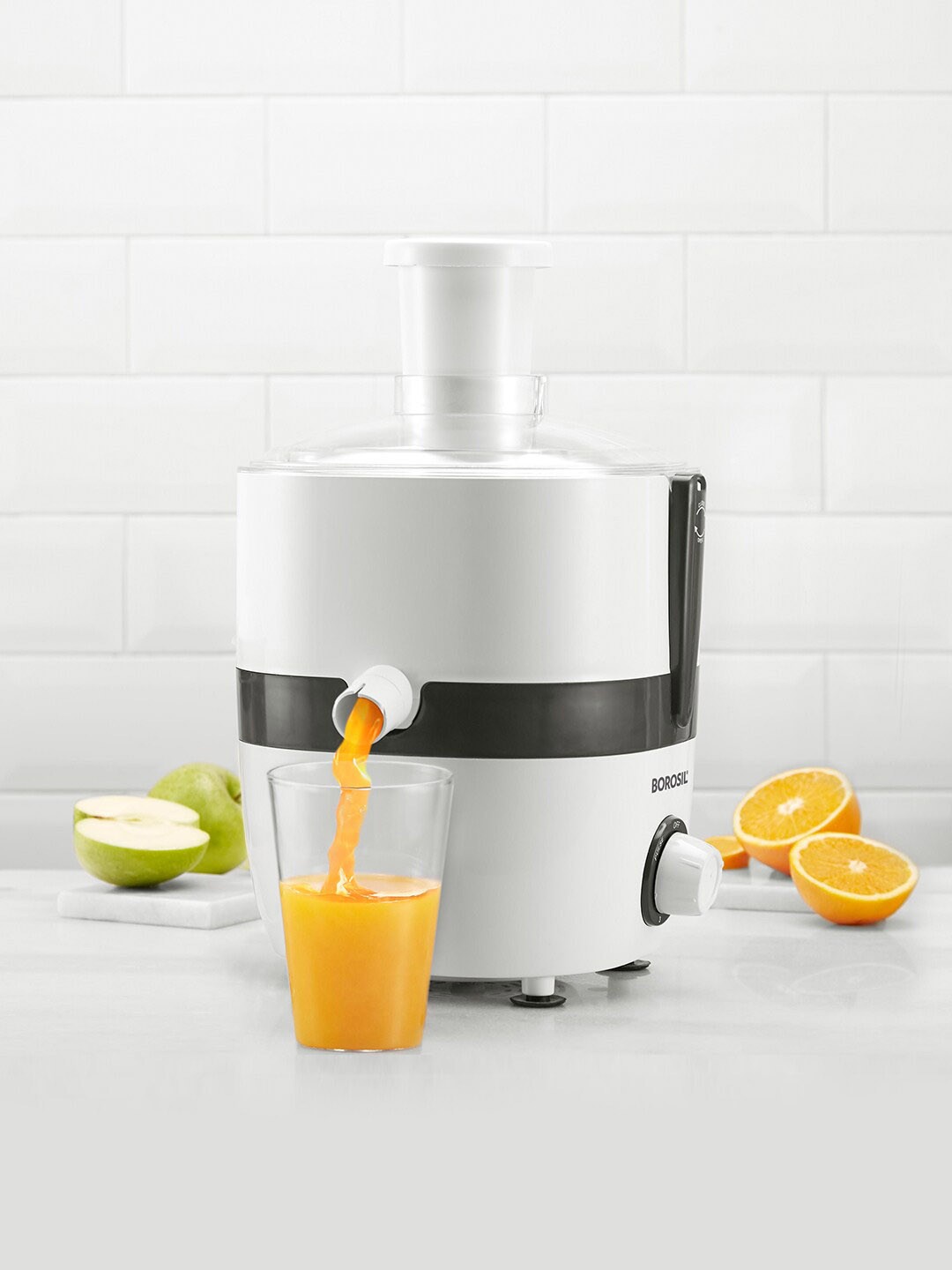 

BOROSIL White 500W 2.9kg Primus III Juicer with 1 Juicer Jug 500ml