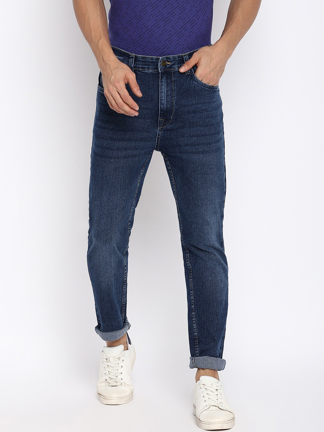 

Lee Men Blue Relaxed Fit Light Fade Jeans