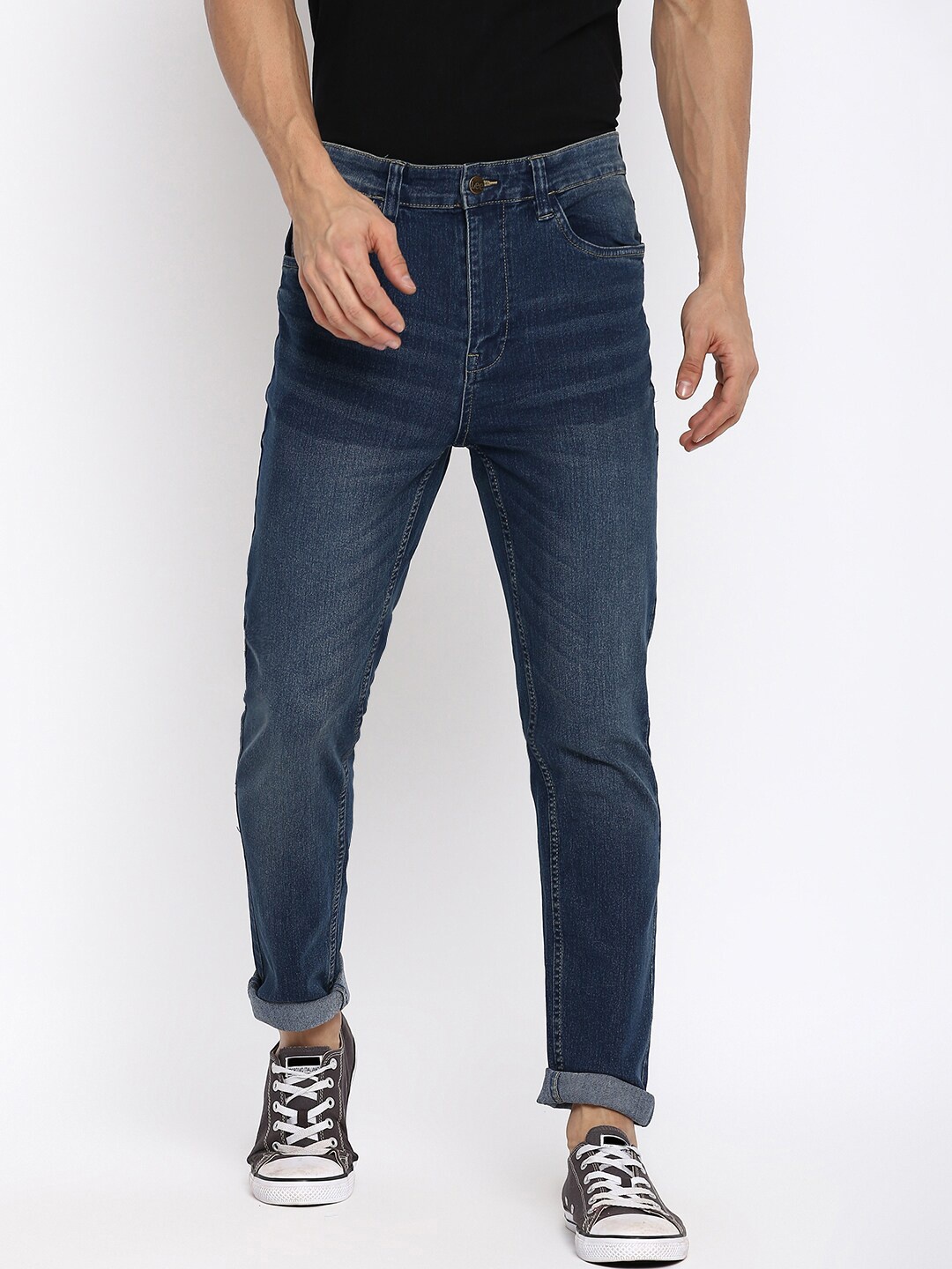 

Lee Men Blue Relaxed Fit Light Fade Jeans