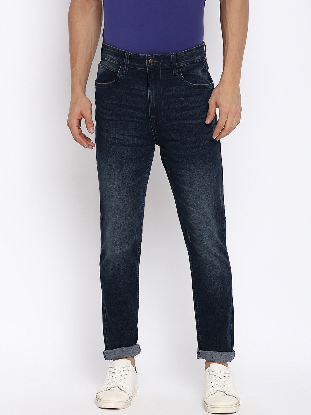 

Lee Men Blue Relaxed Fit Light Fade Jeans