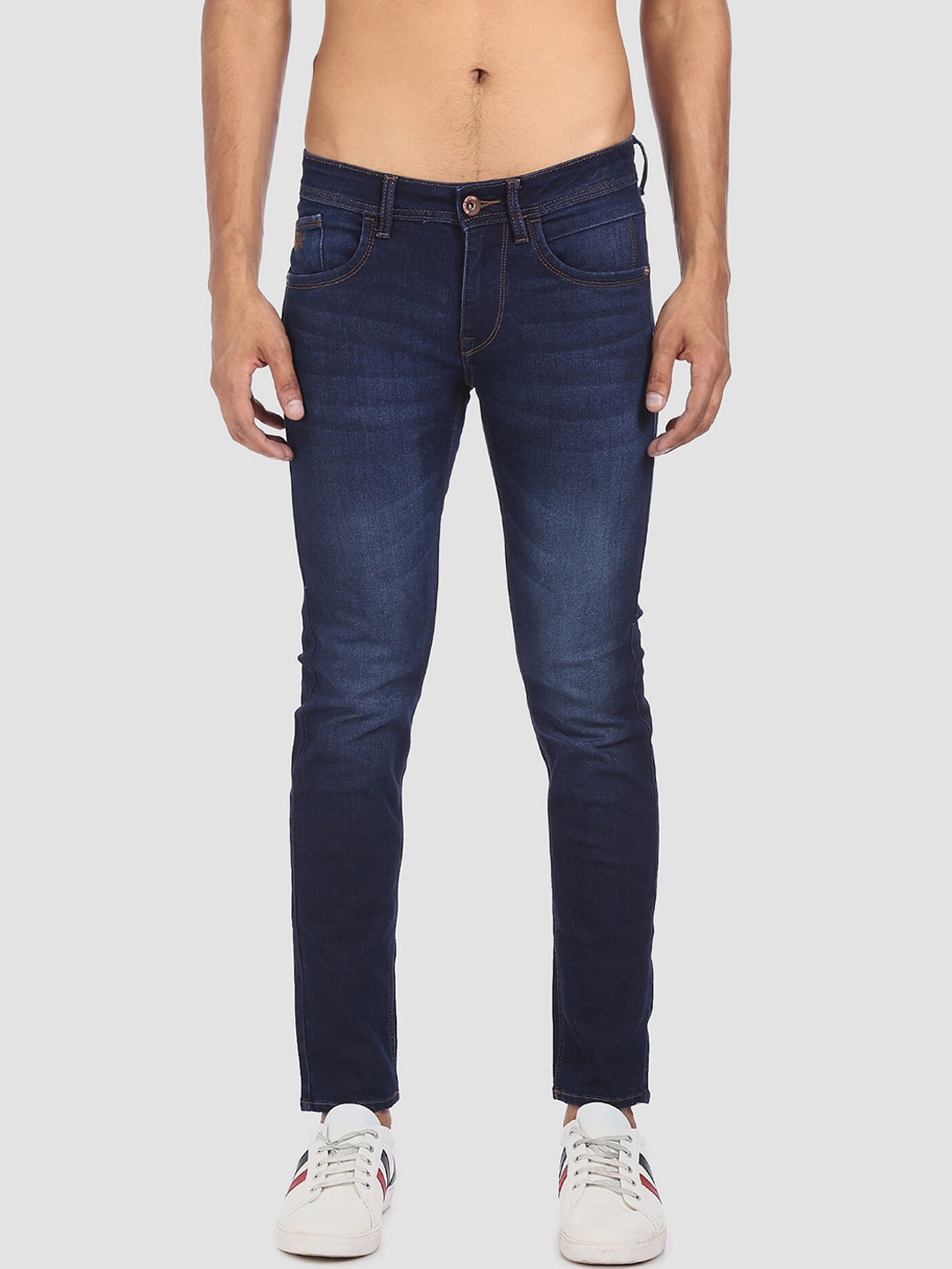 

Flying Machine Men Blue Slim Fit Light Fade Jeans