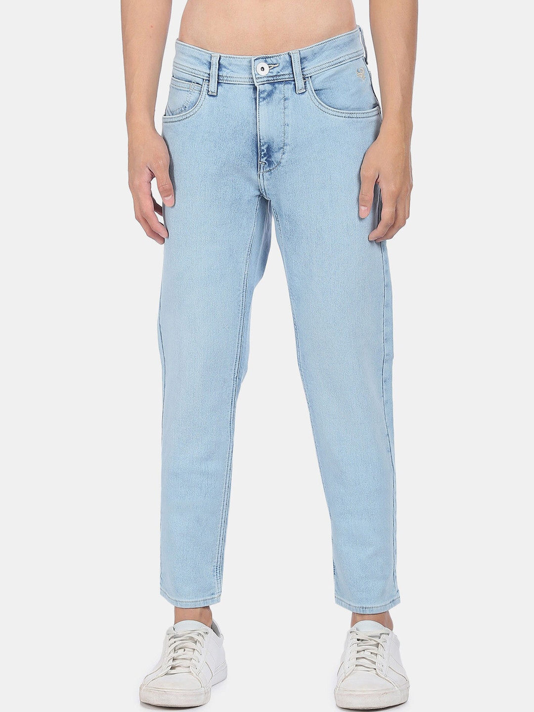 

Flying Machine Men Blue Slim Fit Heavy Fade Jeans