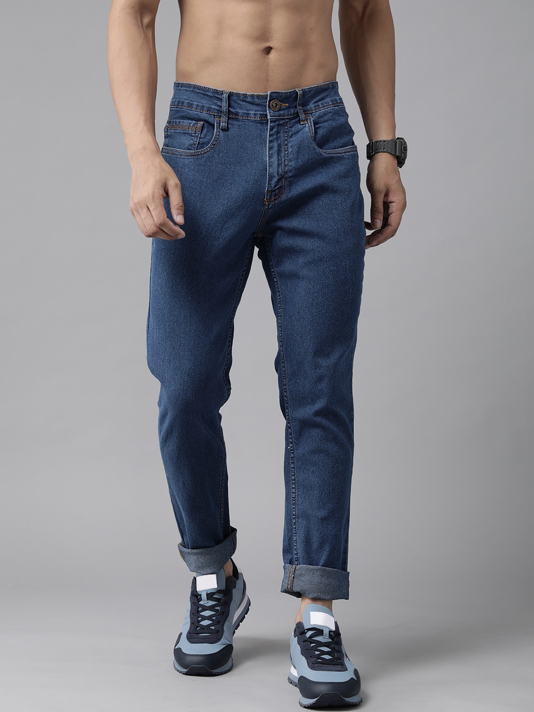 

Roadster Men Blue Skinny Fit Stretchable Jeans