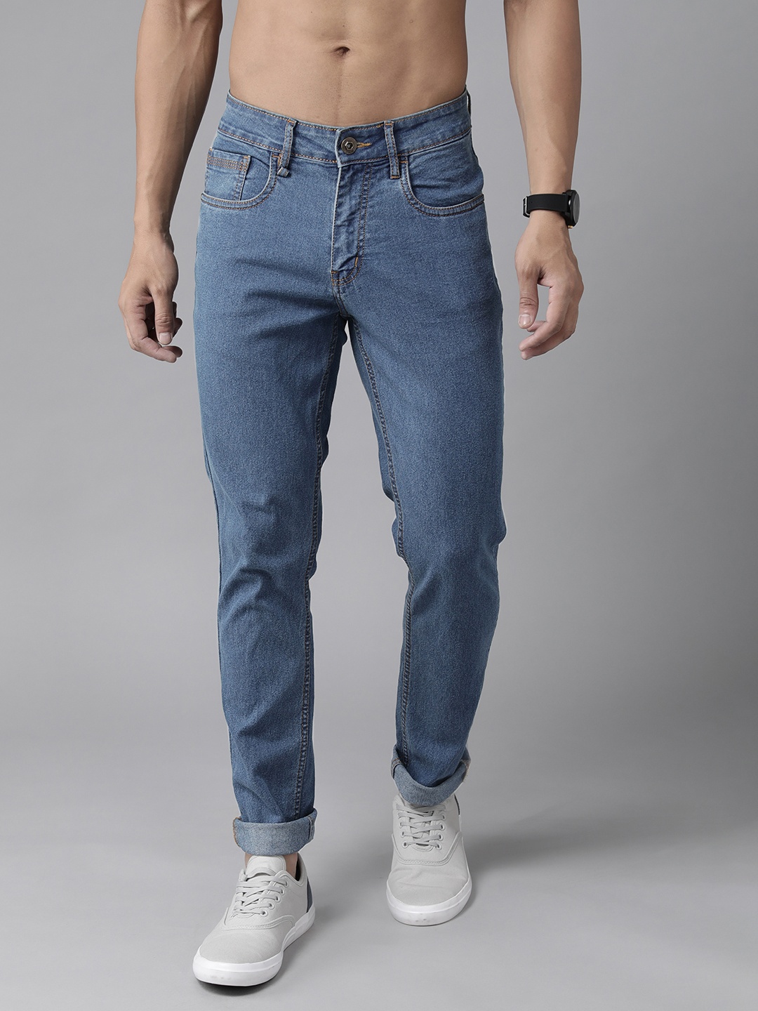 

Roadster Men Blue Skinny Fit Stretchable Jeans