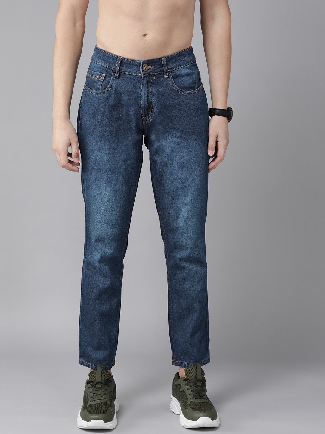 

Roadster Men Blue Slim Tapered Fit Light Fade Stretchable Jeans