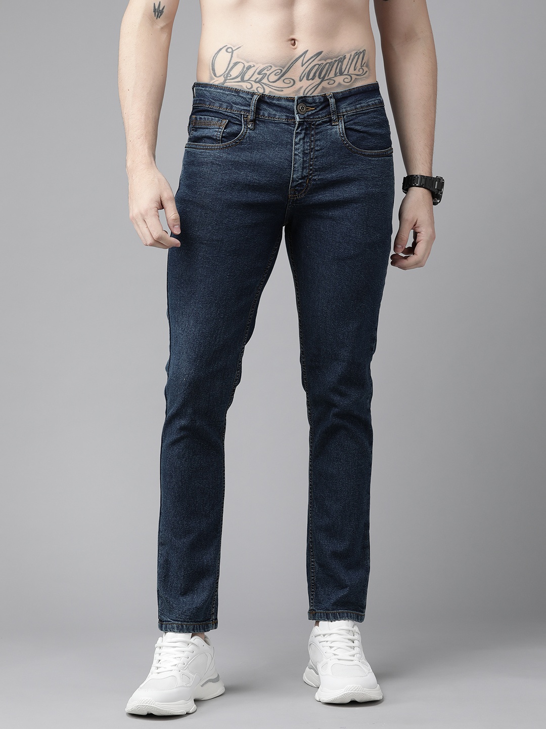 

Roadster Men Blue Skinny Fit Stretchable Jeans