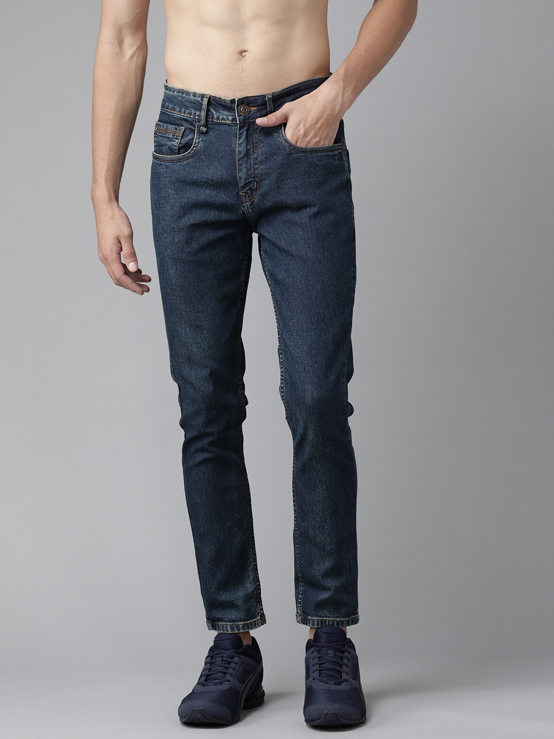 

Roadster Men Blue Skinny Fit Stretchable Jeans