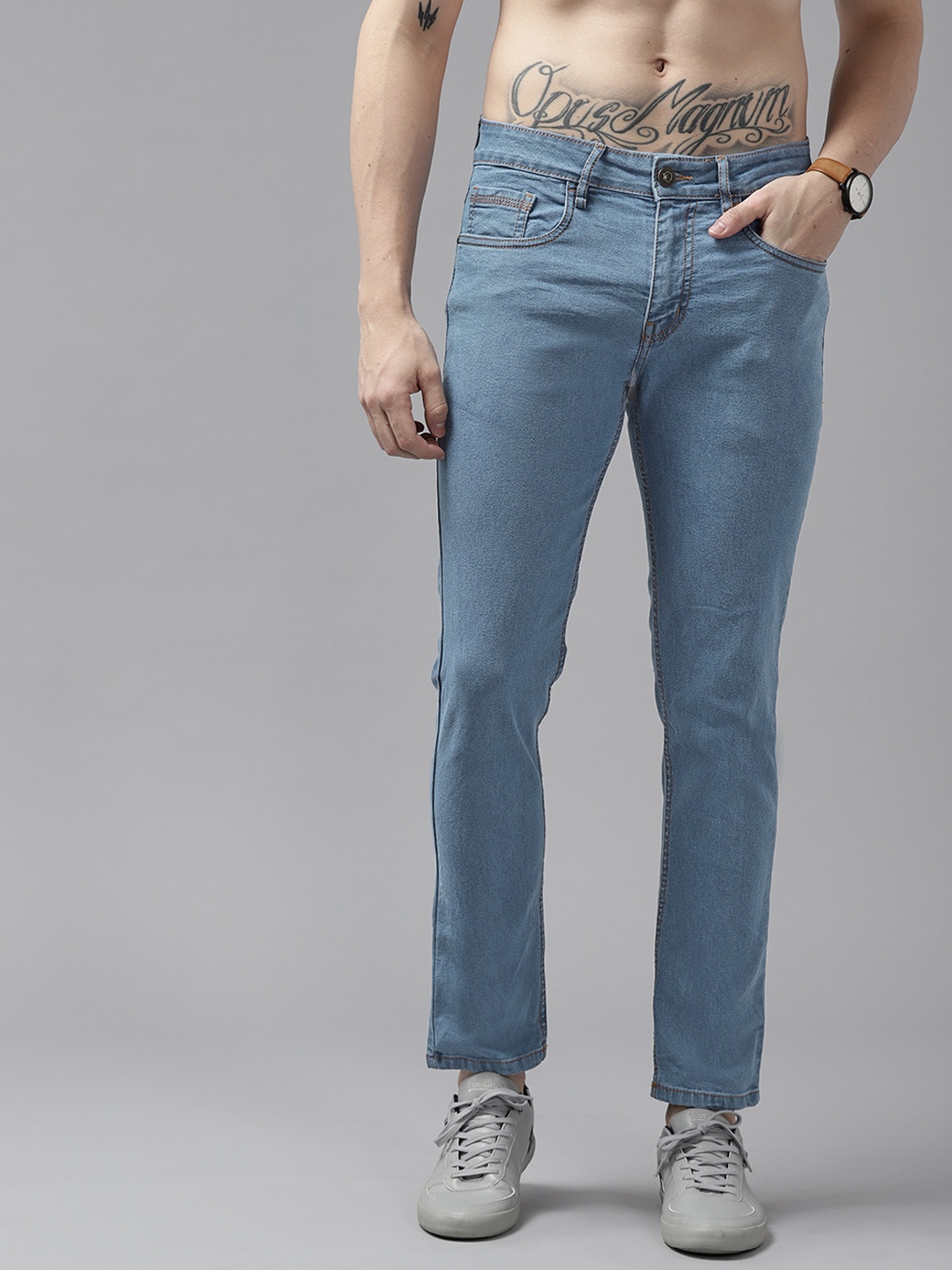 

Roadster Men Blue Skinny Fit Stretchable Jeans