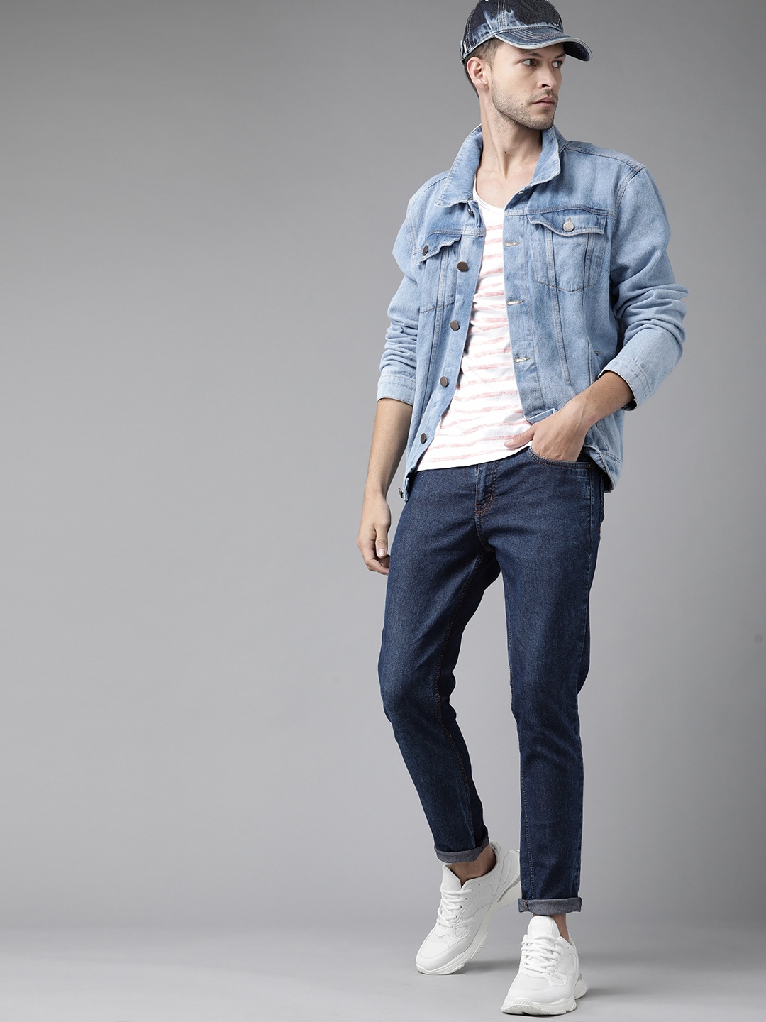 

Roadster Men Blue Skinny Fit Stretchable Jeans