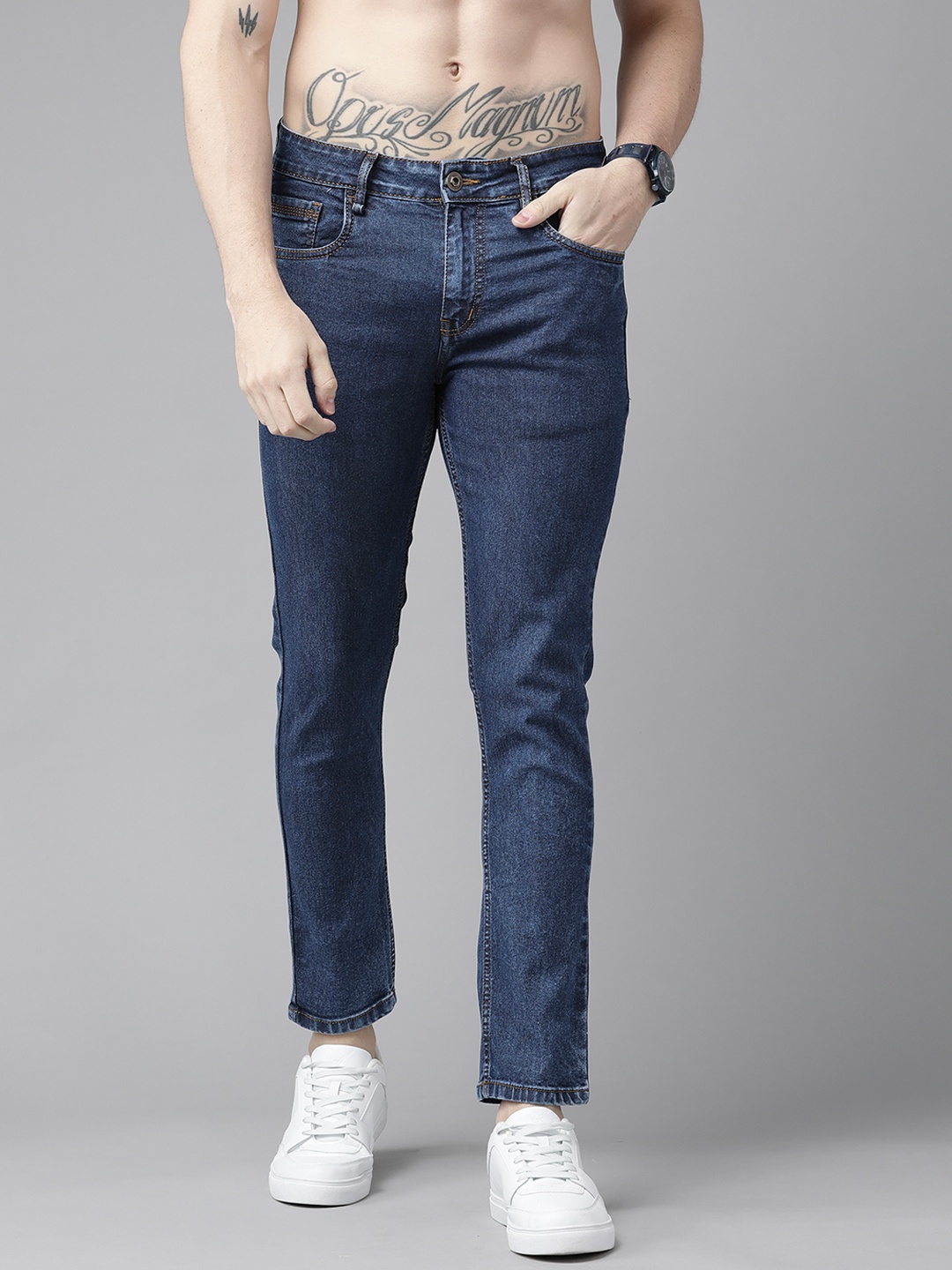 

Roadster Men Blue Skinny Fit Stretchable Jeans