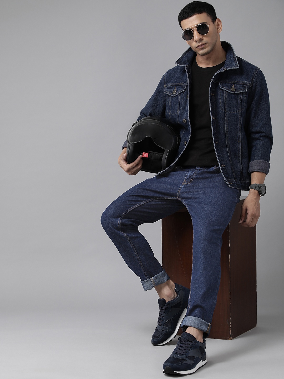 

Roadster Men Blue Skinny Fit Stretchable Jeans