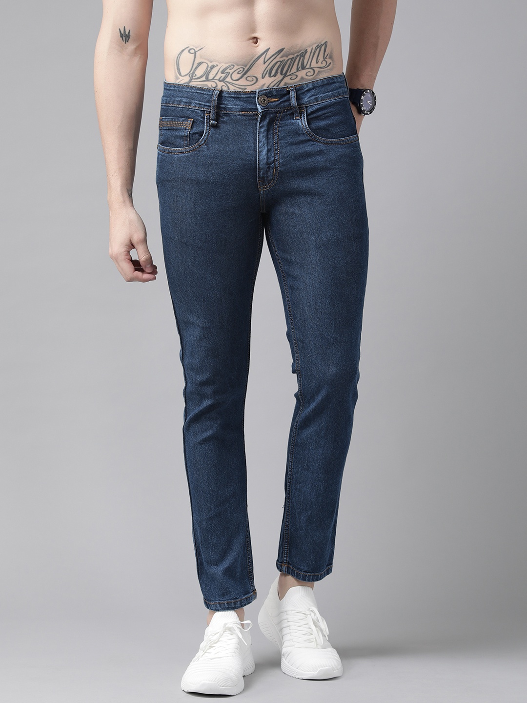 

Roadster Men Blue Skinny Fit Stretchable Jeans