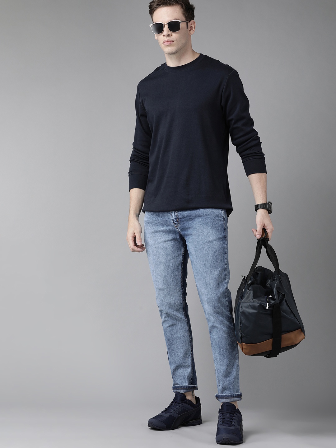 

Roadster Men Blue Skinny Fit Light Fade Stretchable Jeans