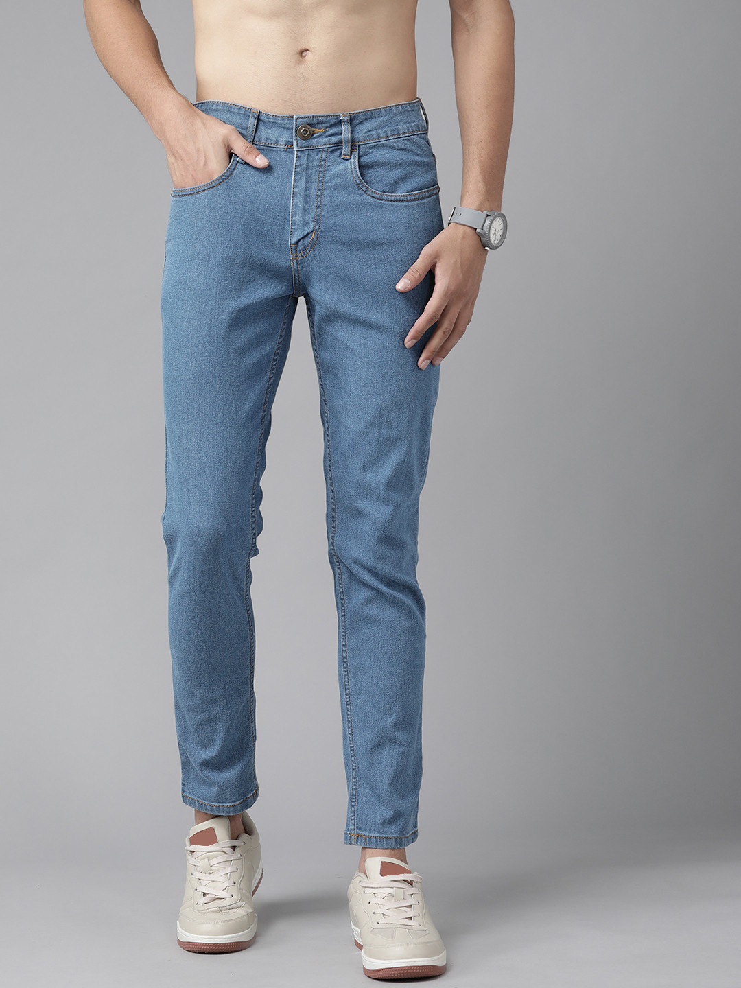 

Roadster Men Blue Skinny Fit Stretchable Jeans