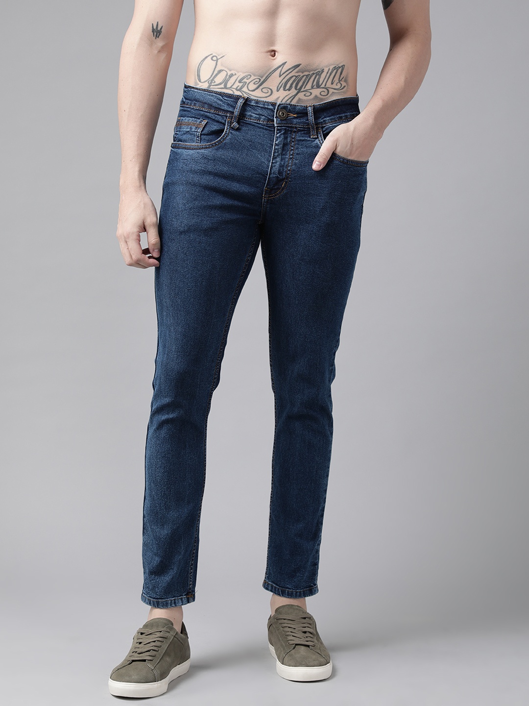 

Roadster Men Blue Skinny Fit Light Fade Stretchable Jeans