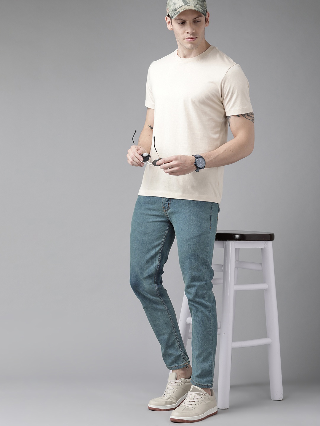 

Roadster Men Blue Skinny Fit Stretchable Jeans