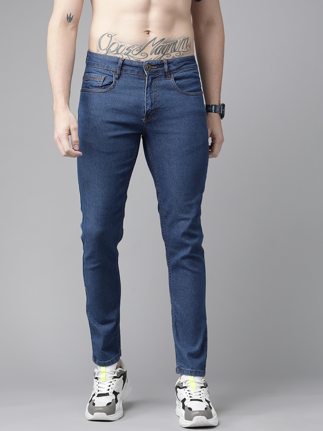 

Roadster Men Blue Skinny Fit Stretchable Jeans