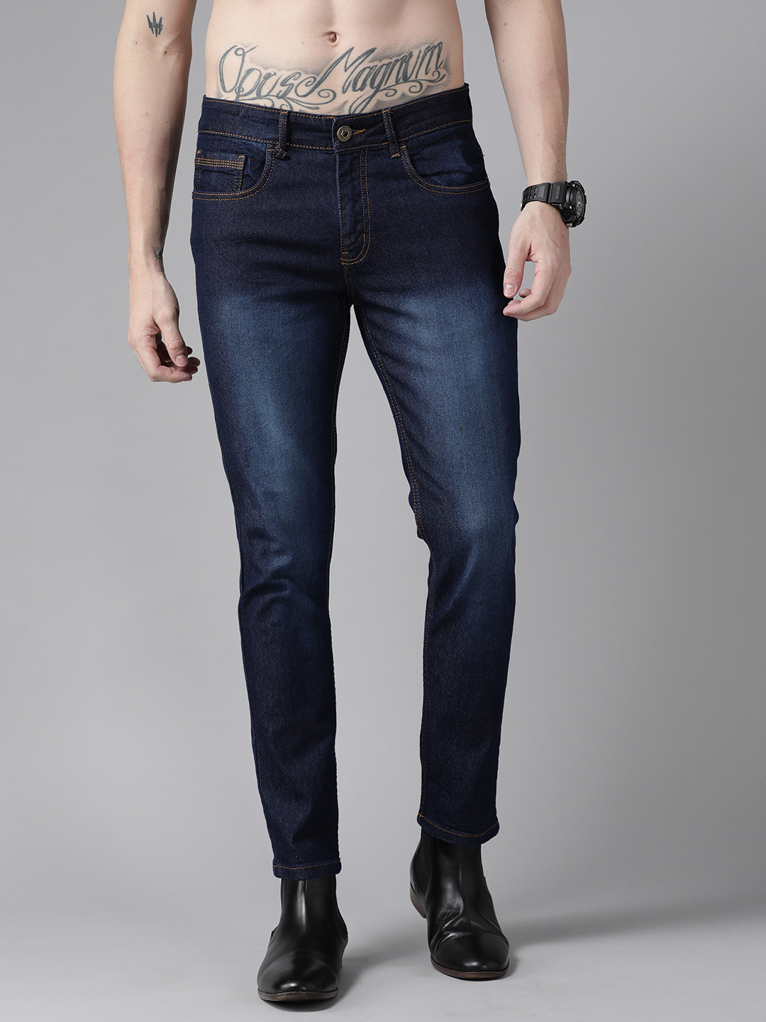 

Roadster Men Blue Skinny Fit Stretchable Jeans