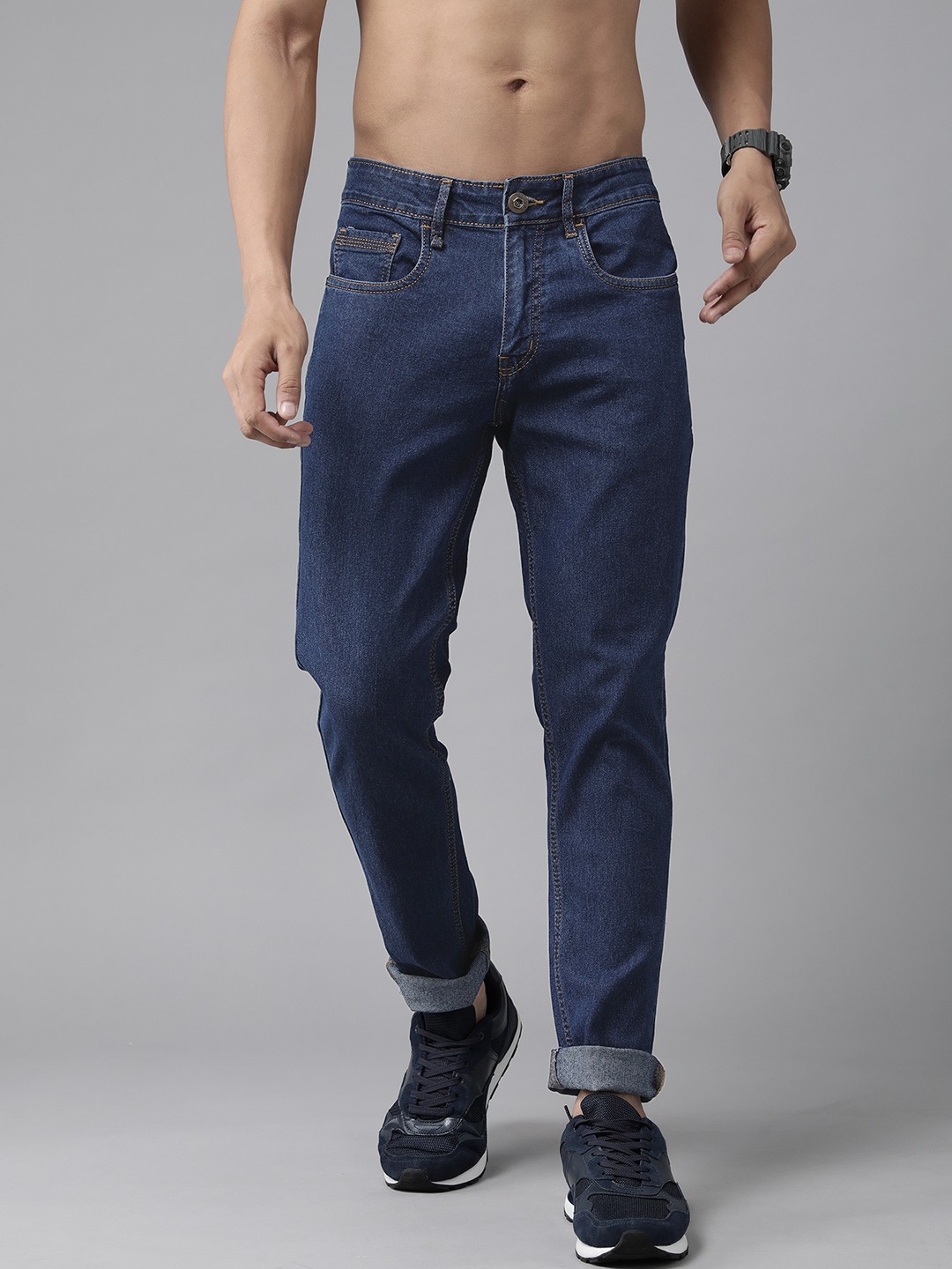 

Roadster Men Blue Skinny Fit Stretchable Jeans