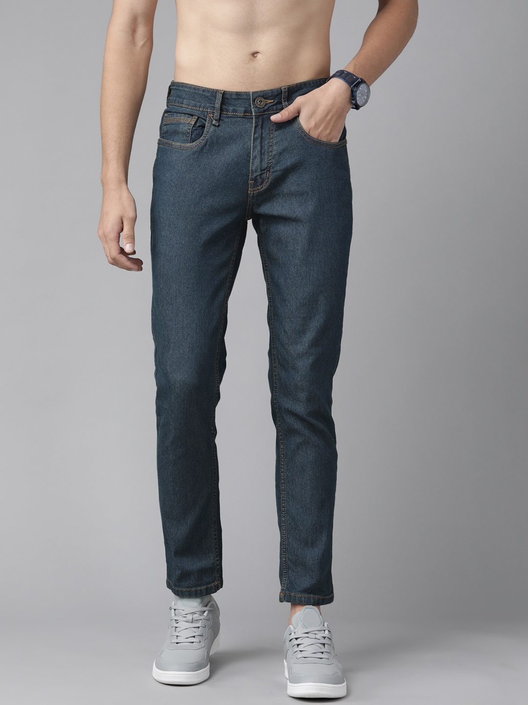 

Roadster Men Blue Skinny Fit Stretchable Jeans