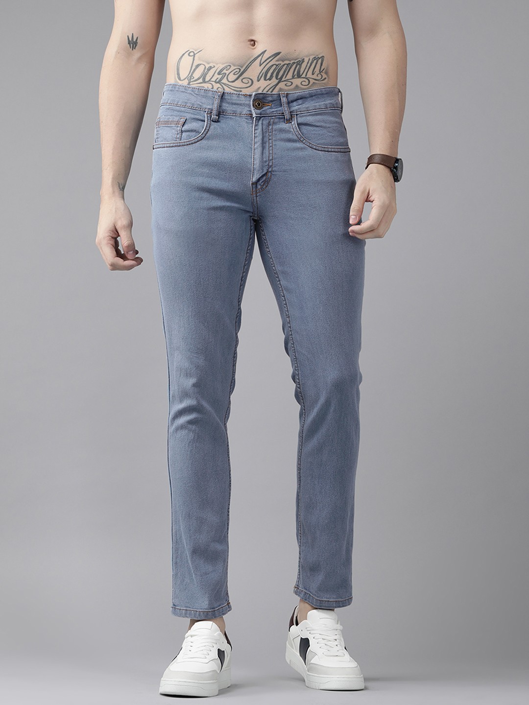 

Roadster Men Blue Skinny Fit Stretchable Jeans