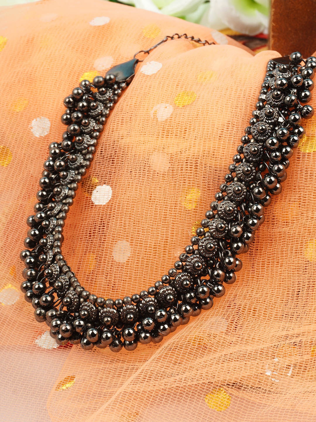 

Urmika Women Silver Necklace and Chains