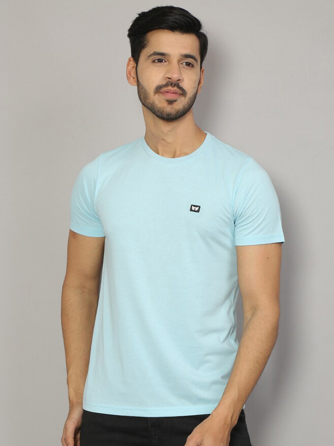 

SIAPA Men Blue Outdoor T-shirt